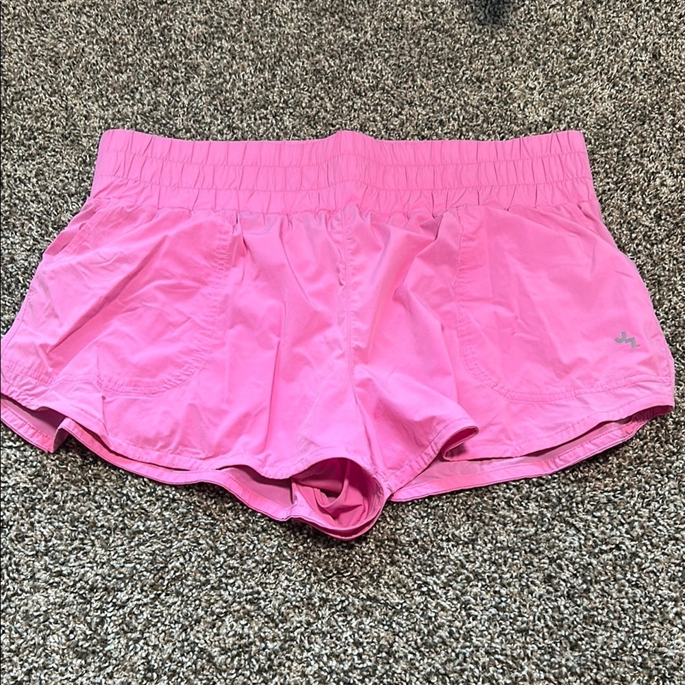JoyLab Pink Athletic Shorts Lightweight Elasticized Waist